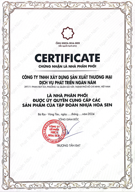 NHÀ PHÂN PHỐI NHỰA HOA SEN